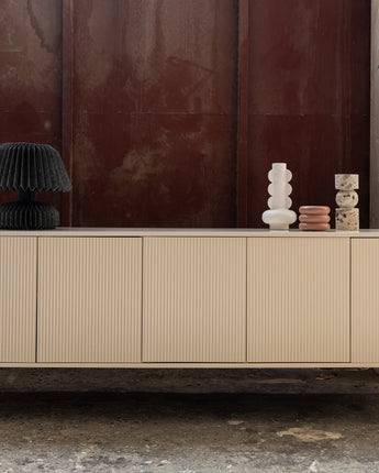 The All colour Drop Dead Gorgeous Sideboard with metal legs